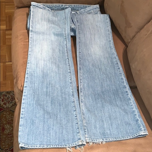 Levi’s Capital E MID-RISE FLARE jeans size W 27 - Picture 7 of 8